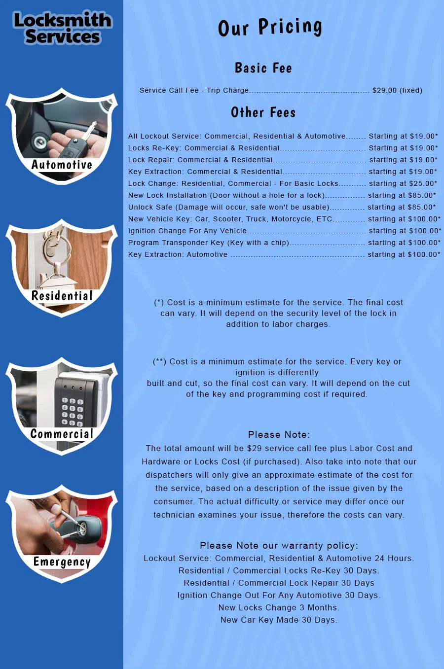 Philadelphia Main Locksmith Philadelphia, PA 215-583-2025